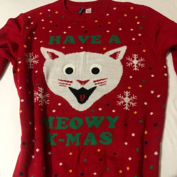 H&M Christmas Sweater ***free gift included**** - Picture 3 of 7